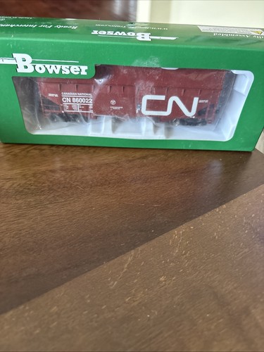 Coche tolva de astillas de madera Bowser 42585 HO Canadian National 70 toneladas #860022 | Zustand: New