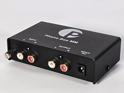 Pro-Ject Phono Box MM Phono Preamp Turntable Preamp w/ Power Supply Tested
