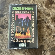 CIRCUS OF POWER VICES VINTAGE CASSETTE USED