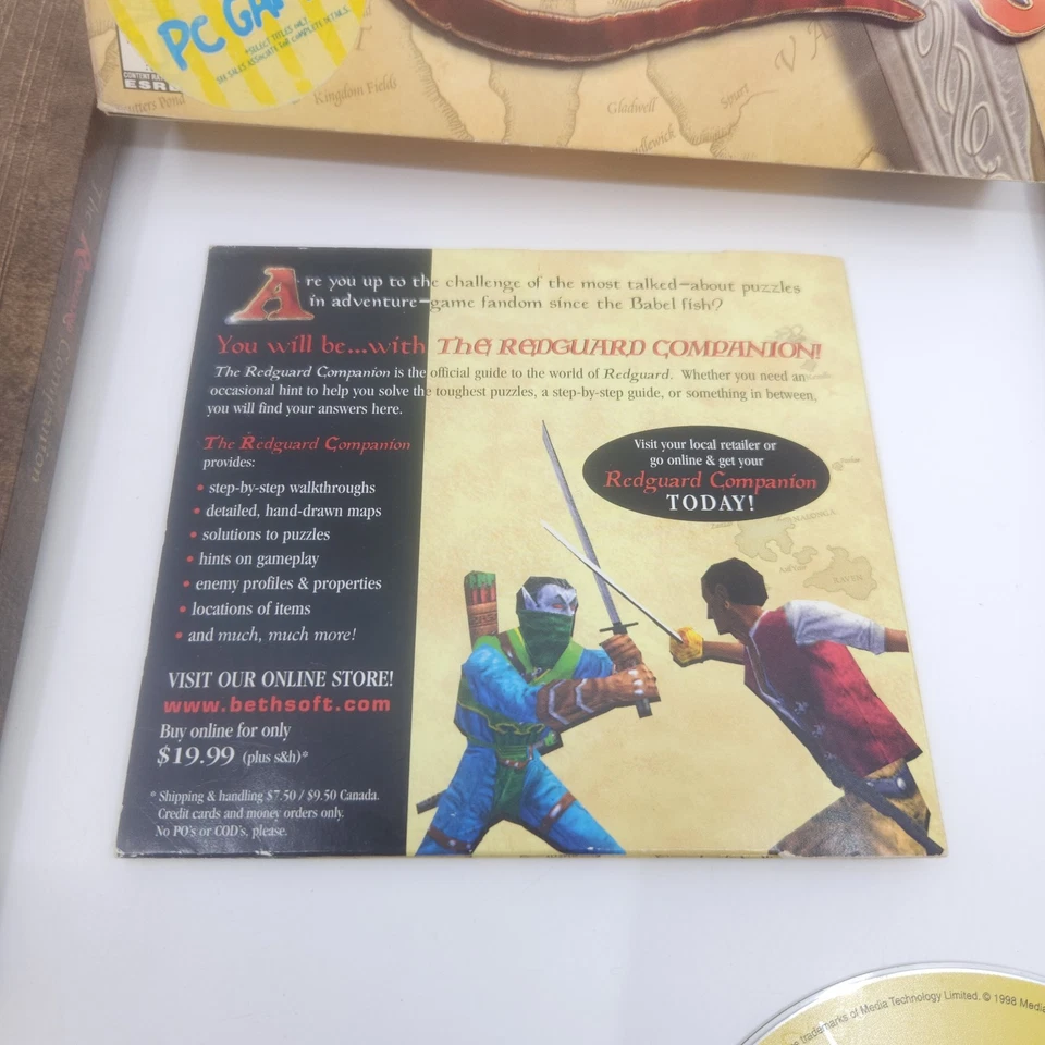 The Elder Scrolls Adventures Redguard - Big Box PC Game - Complete CIB  - Image 3 of 4