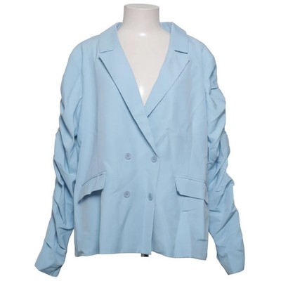 Unique 21, Blazer, Größe: 48, Blau, Elasthan/Polyester, Einfarbig, Damen #vxr