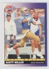 1991 Score 1991 Rookie Scott Miller #580 0r3b