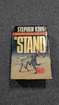 Stephen King Book The Stand For The First Time Complete And Uncut Hardcover 1990