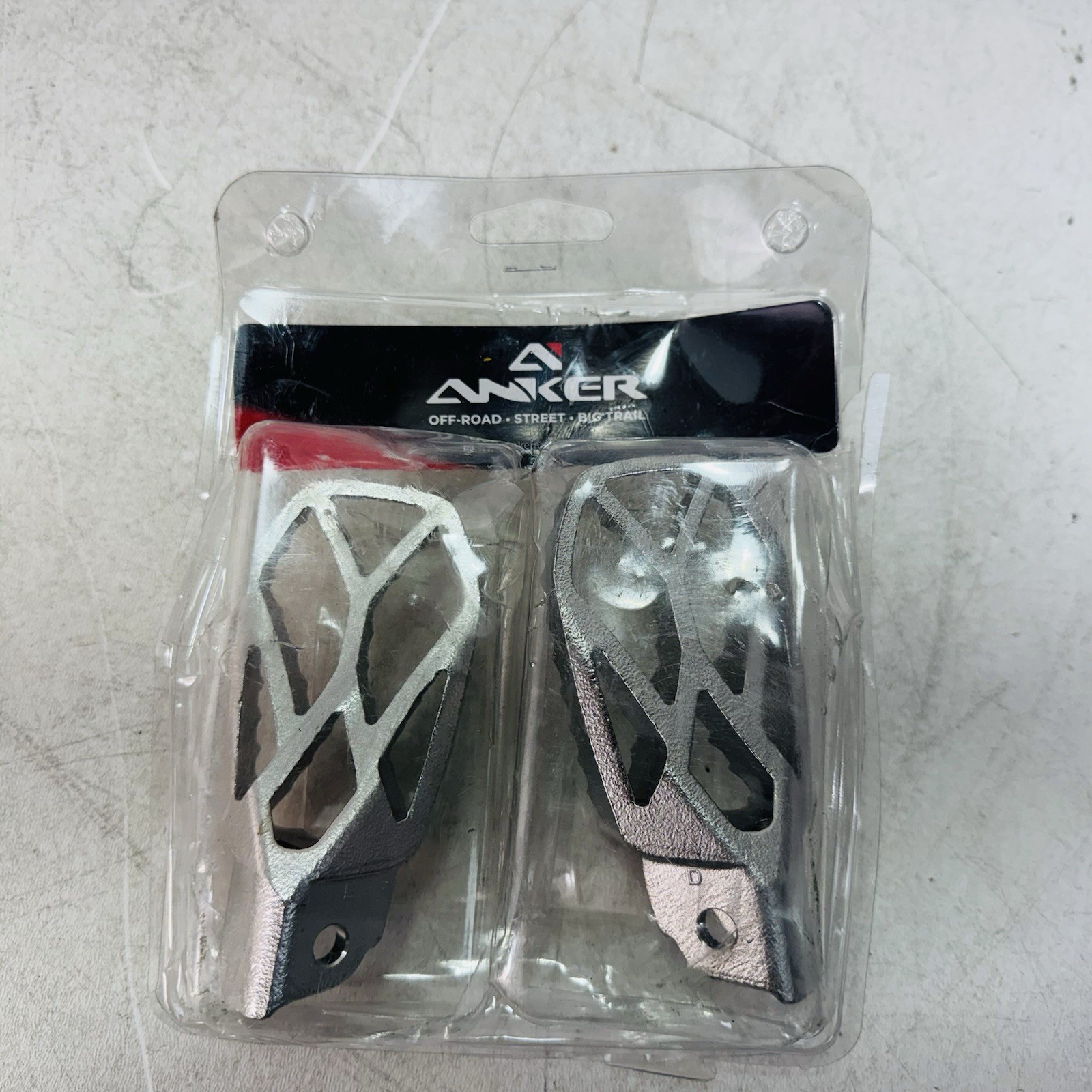 Anker Honda CRF Wide Stainless Steel Footpegs