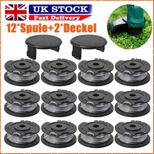 12PCS For Bosch Strimmer/Trimmer Replacement Spool & Line Cutting Line Grass Cut