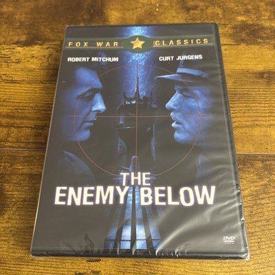 The Enemy Below (DVD, 1957) Robert Mitchum NEW SEALED