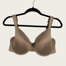 ThirdLove Size 38E Beige Nude 24/7 Memory Foam Full Coverage Underwire Bra