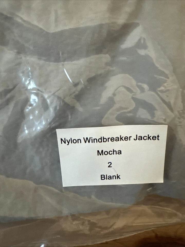 Yeezy Gosha Blank Windbreaker Size 2 WB 01 - Image 3 of 4