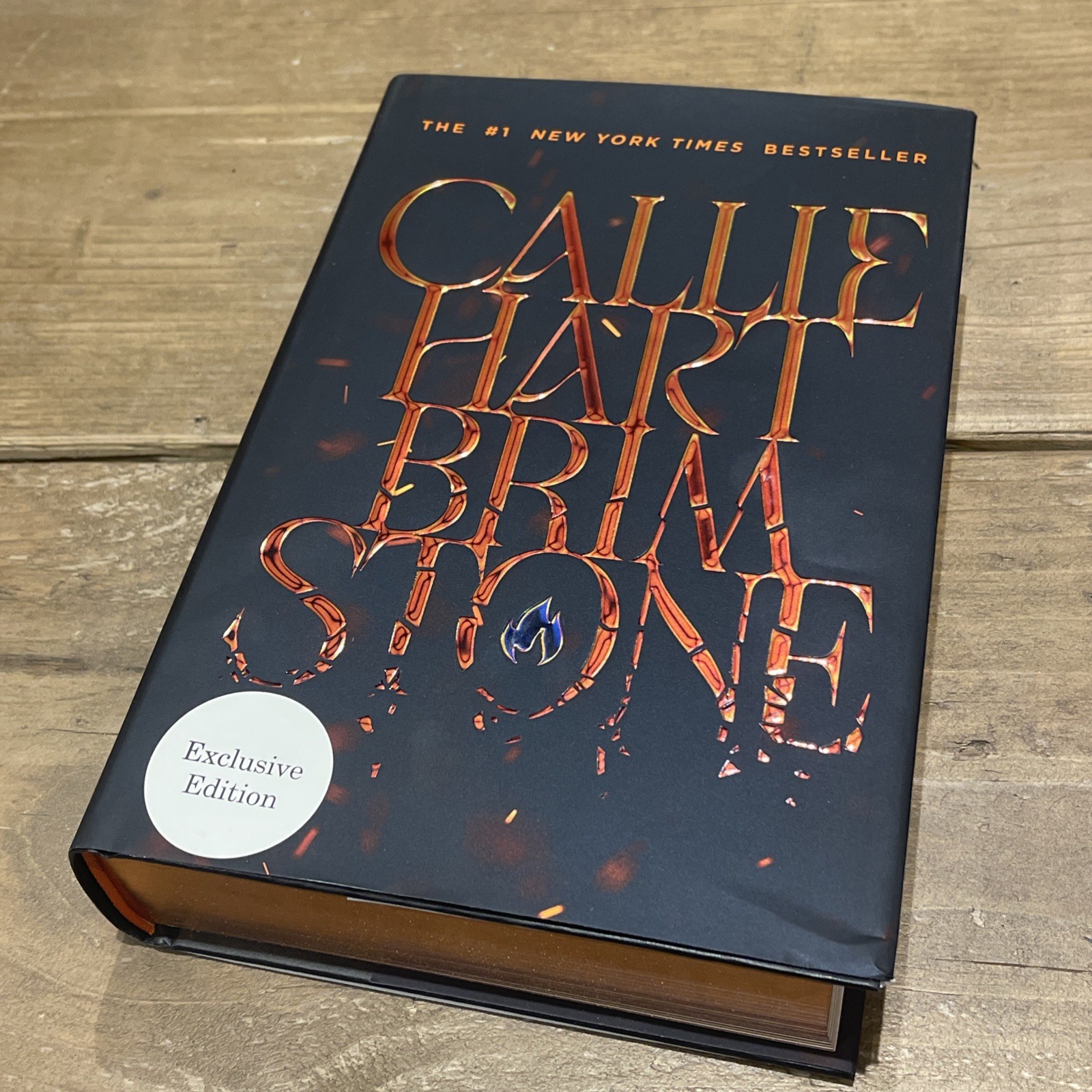 Waterstones Exclusive Brimstone By Callie Hart Sprayed Edge Bonus Chapter