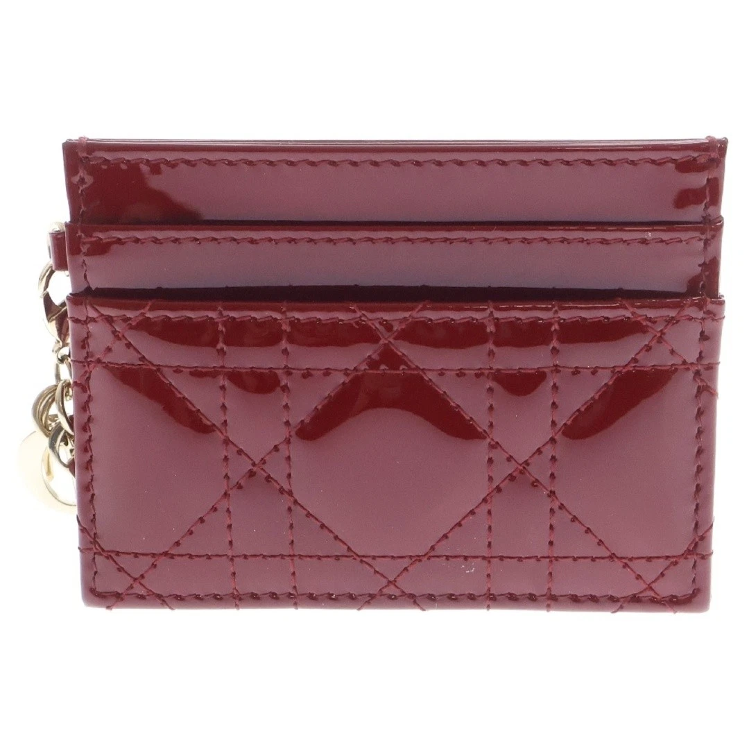 Dior Christian S0974OVRB étui carte canage passeport brevet émail rouge or occasion b64f6