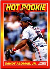 Sandy Alomar, Jr. 1991 Score #6 Cleveland Indians