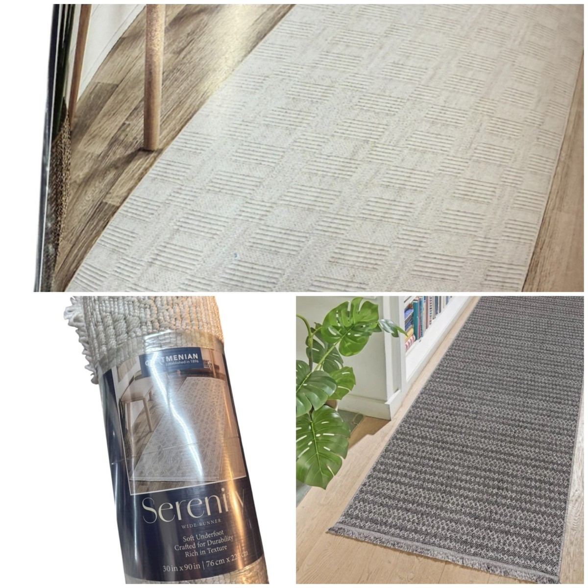 Gertmenian, 2ft 6in x 7ft x 6in Serenity Wide-Area Runner Rug