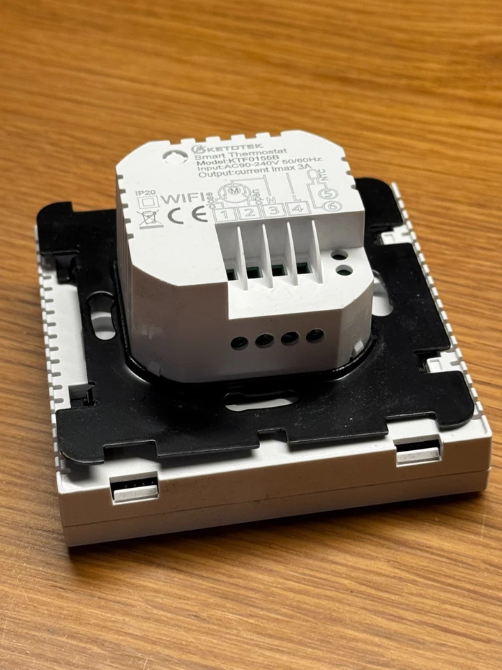 KETOTEK Thermostat Ventilsteuerung Fußbodenheizung Wasser (3A) WiFi App - Bild 4 von 4