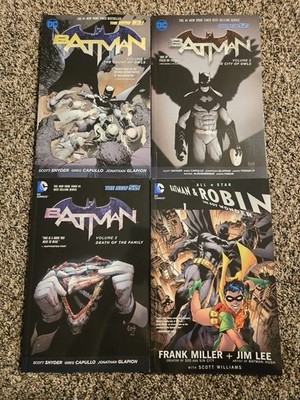 BATMAN VOL 1 2 3 NEW 52 TPB - Court Of Owls, City Of Owls, Death Of The Family +