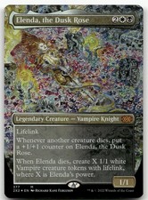 Elenda, the Dusk Rose (Borderless) #377 (Foil) NM Double Masters 2022 Magic MTG