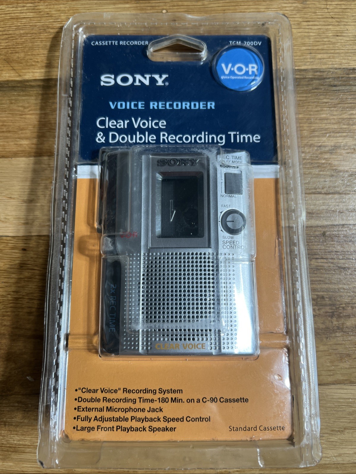 Full Sized Cassette C90 Voice Activated Vtg