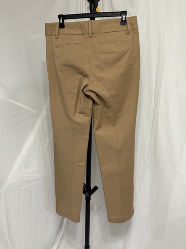Talbot Women's Size 8 Dress Pants Camel Color Straight Cut Flat Front - Picture 3 of 11