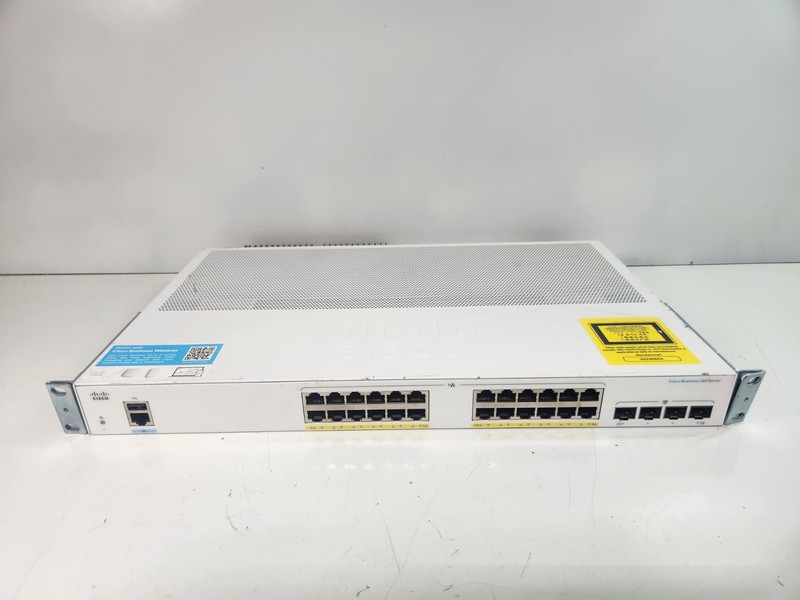 Cisco CBS350-24P-4G 24 Ports Rack Mountable Ethernet Switch