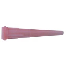 Zoro Select 5Fvg4 Dispensing Tip, Taper Tip, Polyethylene, Red, 50 Pk, 5Fvg4