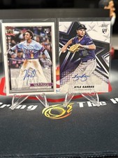 2026 Topps Series 1 Autographs Ryan Ritter + Kyle Karros Rockies Set Of 2 Rookie