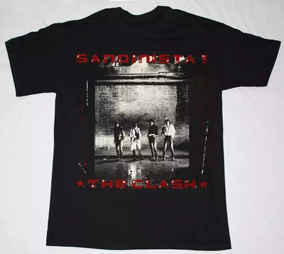 THE CLASH SANDINISTA!NEW T-shirt Cotton For men Women All Size S To 234XL BO256
