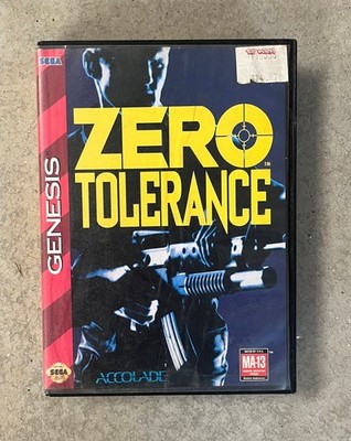 Zero Tolerance (Sega Genesis, 1994)- as is- not tested 