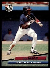 1992 Ultra Otis Nixon Atlanta Braves #461
