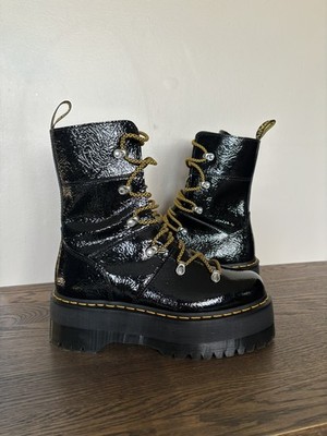 NEW Dr. Martens Ghilana Max Patent Leather Boots Women s Size 10