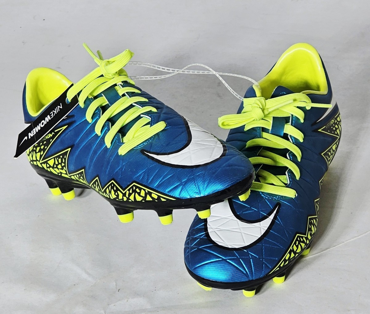 Womens Nike Hypervenom Phelon II FG (744946-400) Blue Lagoon