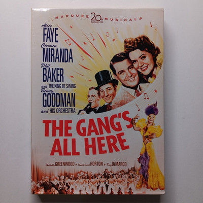 The Gang's All Here (DVD 2007) Marquee Musicals 20th Century Fox King Of Swing