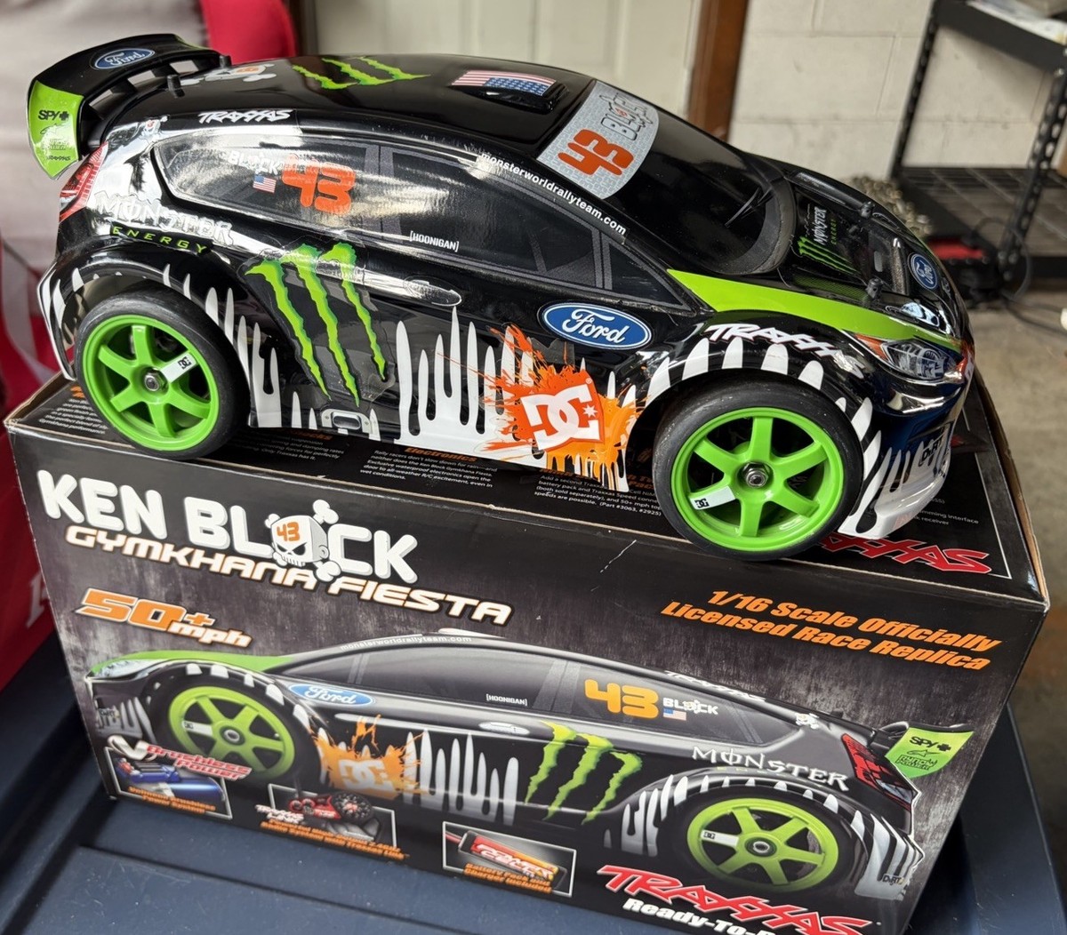Traxxas Ken Block Gymkhana Fiesta 1/16 Rally Brushless VXL | eBay