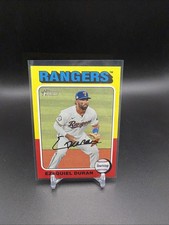 2024 Topps Heritage High Number - #588 Ezequiel Duran - Texas Rangers