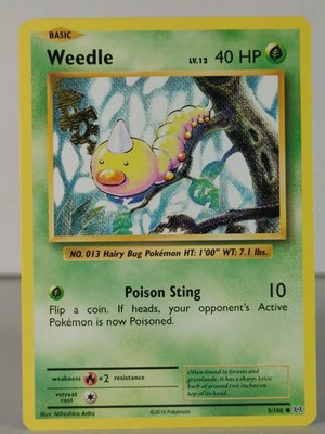Weedle - Evolutions - POKEMON - 5/108 - singles