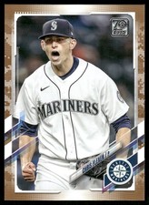 L414 CHRIS FLEXEN 2021 TOPPS UPDATE CAMO 11/25 SEATTLE MARINERS #US206