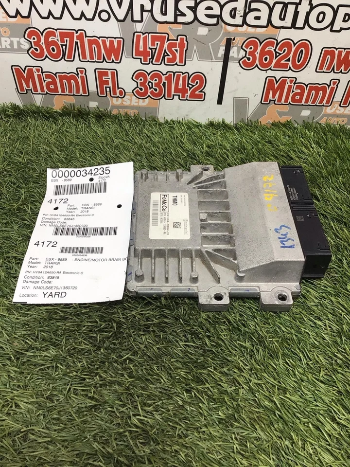 ✅ Ford Transit Connect 2018 ECM Brain Box HV6A12A650RA OEM Foto 4 de 4