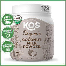 ORGANIC COCONUT MILK POWDER DAIRY FREE Rich Vegan Creamer Non Dairy Alternative