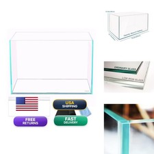 Allcolor 21 Gallon Rimless Low Iron Glass Aquarium Tank
