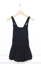 Free People Movement Way Home Skortsie Black Romper Size S Activewear Exercise