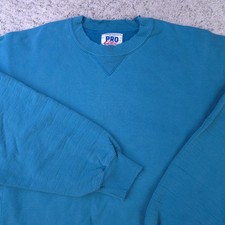 VTG Russell Athletic Sweatshirt Men Large Crew Neck Pullover Pro Cotton USA Made