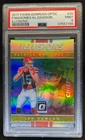 2017 Donruss Optic Len Dawson Patrick Mahomes II Illusions #20 Chiefs PSA 9