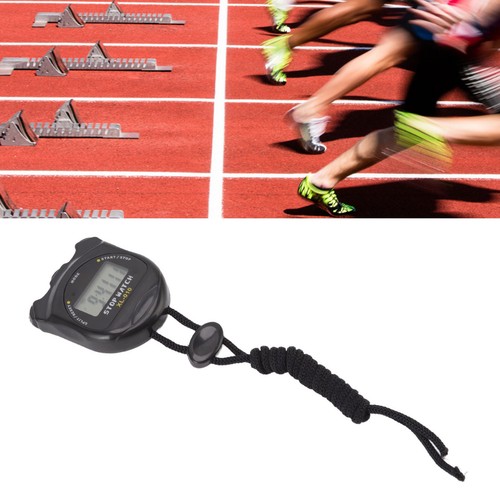 (Black)Referee Digital Stop Watch Timer Waterproof Multi Functions 140mAh DS - Picture 12 of 24