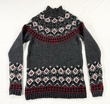 Vintage Basic Editions Fair Isle Holiday Christmas Sweater Grannycore Women's S