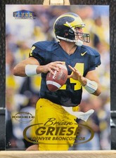 BRIAN GRIESE RC 1998 Fleer Tradition Football #232 ROOKIE CARD Denver Broncos