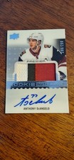 2016-17 Upper Deck Premier Anthony DeAngelo Rookie Auto Patch /299 – 3 Color