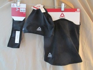 REEBOK Gaitor, Headband, Beanie set New With Tags