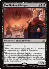 Fire Nation Salvagers 106 Rare MTG TLE NM