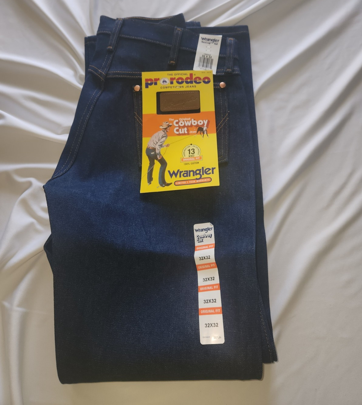 Mens 32x32 Cowboy Cut Nwt