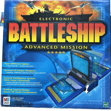 2000 Electronic Battleship Advanced Mission Game Milton Bradley Tested Working
