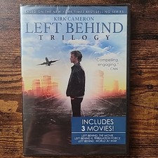 Kirk Cameron LEFT BEHIND TRILOGY DVD Tribulation Force World At War NEW SEALED