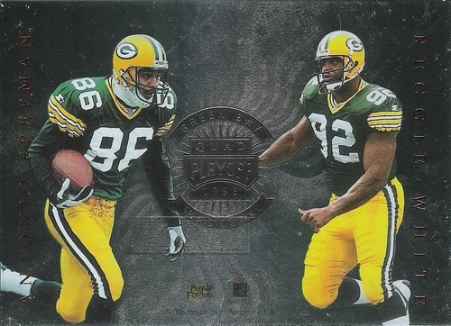 Reggie White Freeman Chmura 2001 Honors UNLISTED Buyback 1996 Absolute Quad #11
